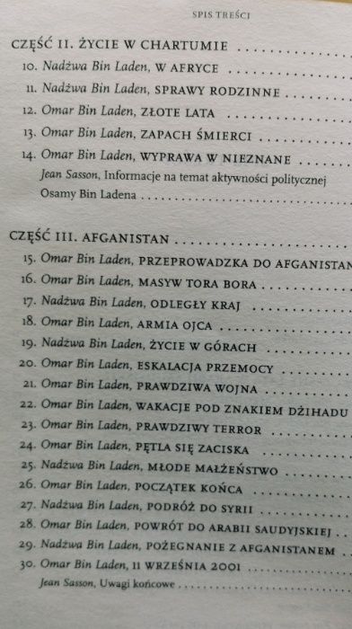 Musiałam odejść. Jean Sasson, Nadżwa Bin Laden, Omar Bin Laden