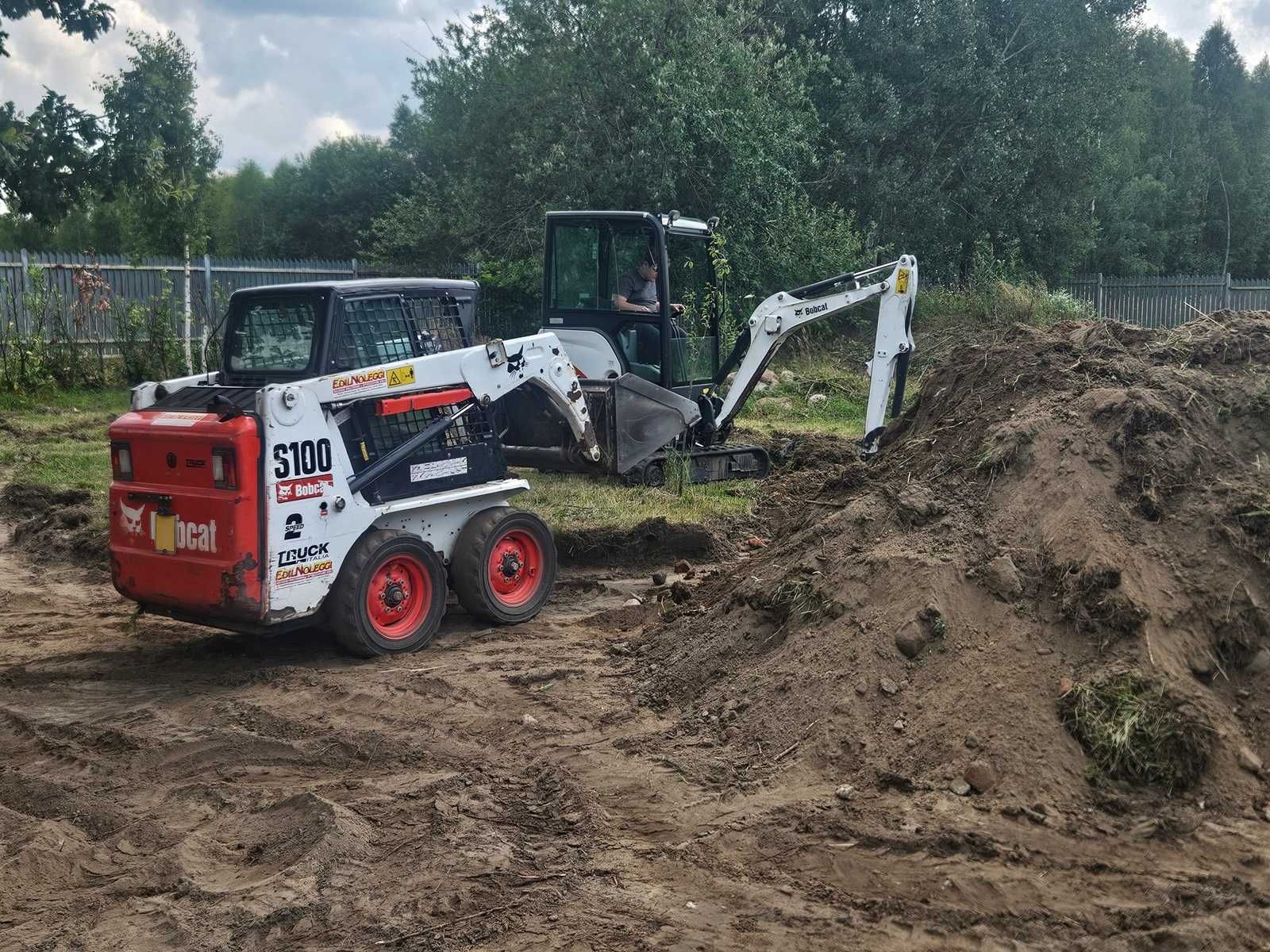 Mini ładowarka wozidło taczka wypożyczalnia dowozimy wynajem