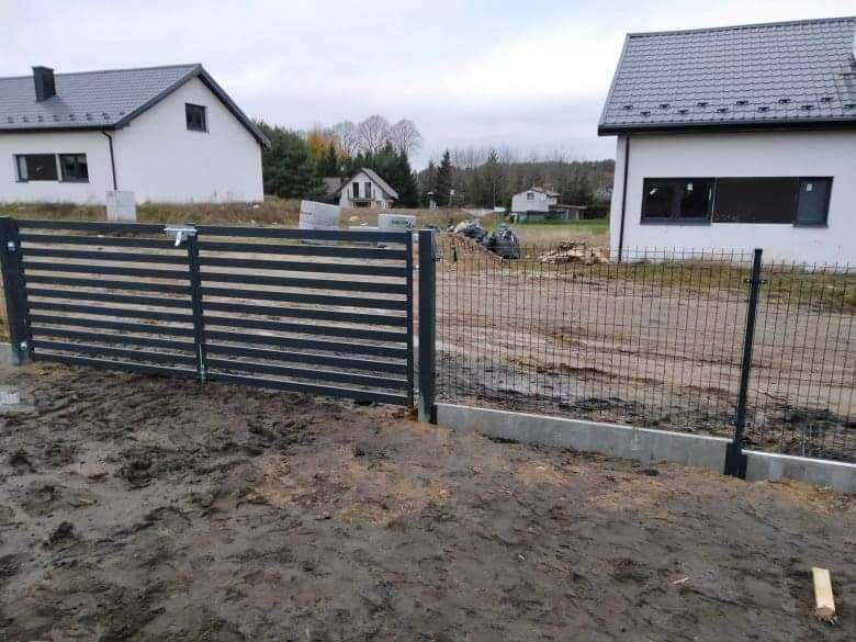 Ogrodzenie panelowe Panele ogrodzeniowe 3D Słupki Podmurówka PRODUCENT