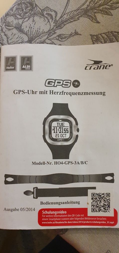 Zegarek GPS z pomiarem tętna