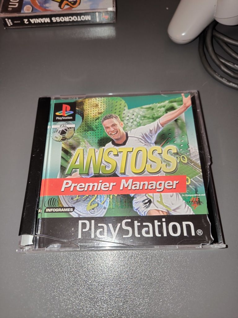Anstoss premier Manager PlayStation 1 ps1 psx