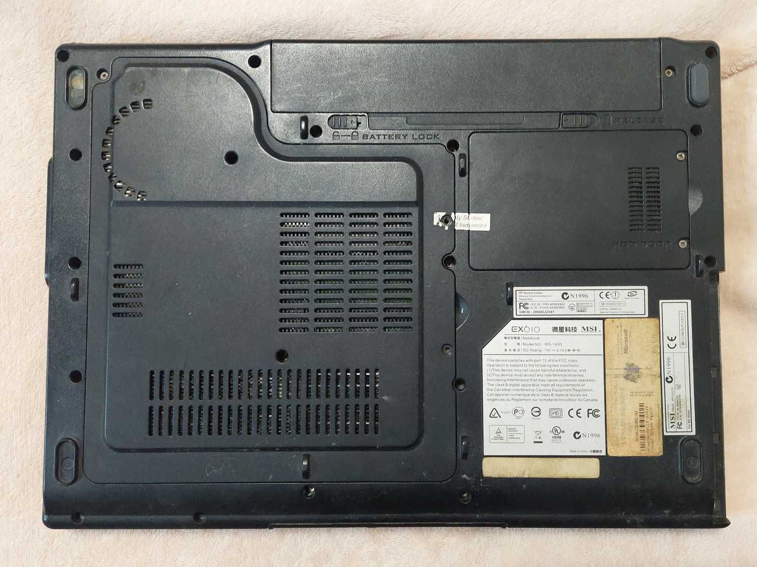 2 ноутбука на запчастини Lenovo G565, HP pavillion dv6
