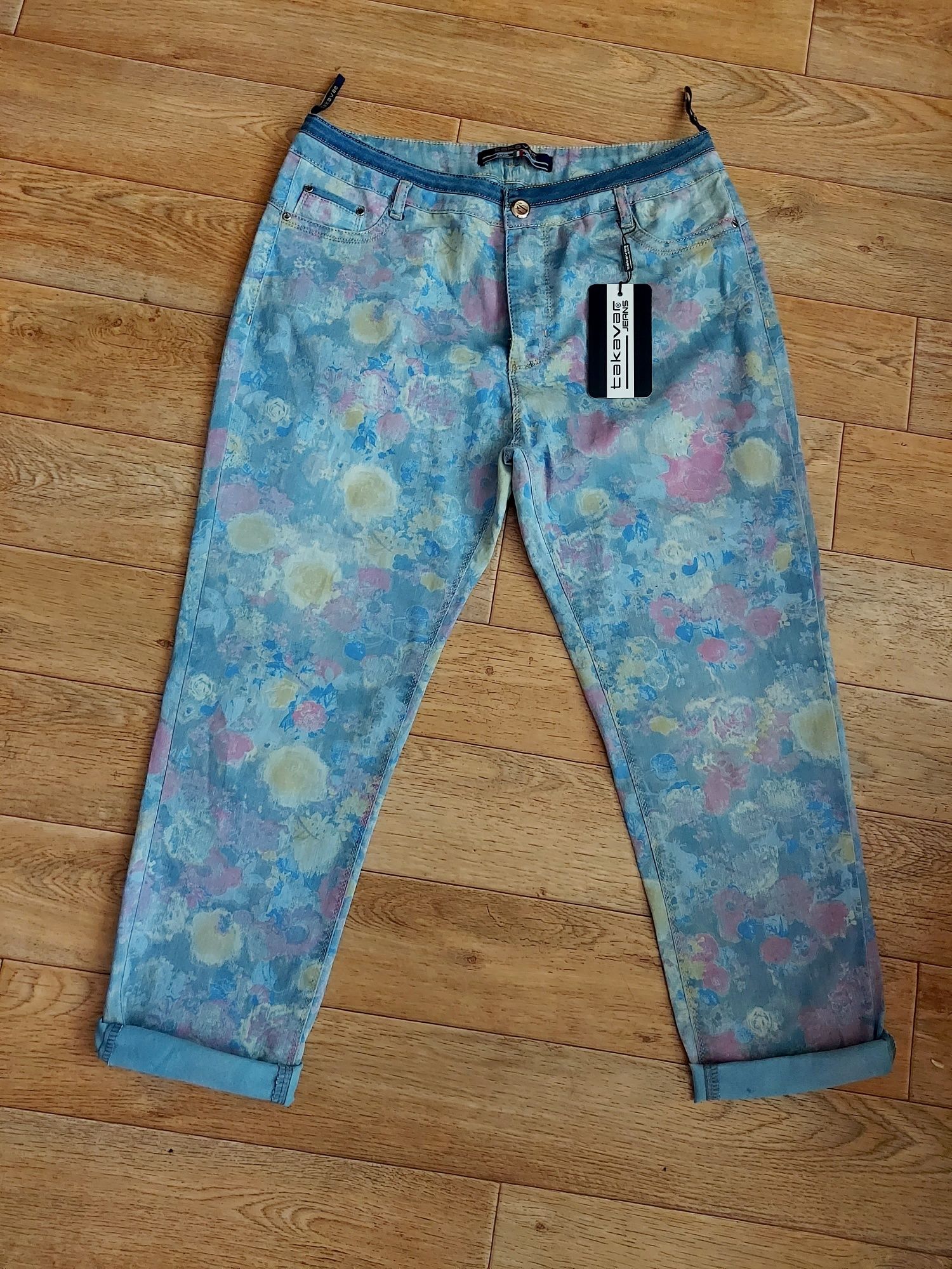Батал ! Sassofono , Takavar модные джинсы в цветах. 56