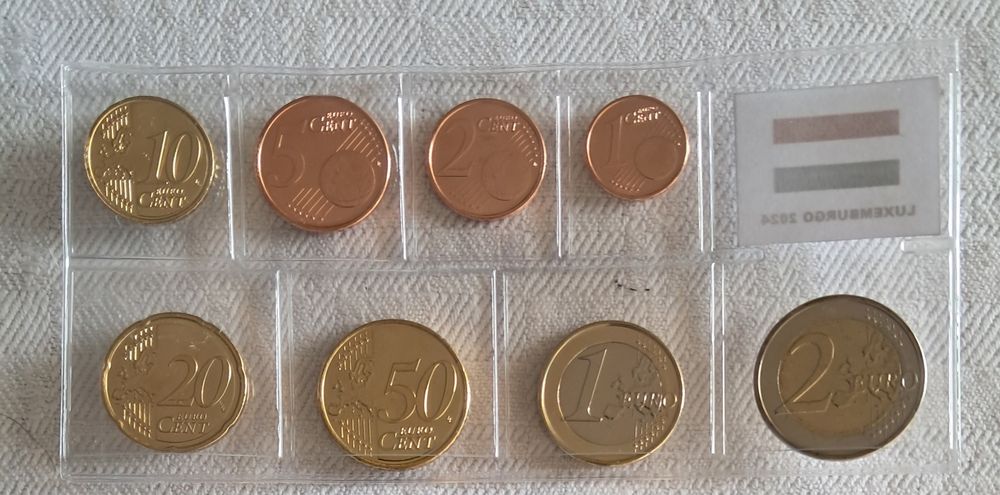 Set Moedas UNC -- Luxemburgo 2024