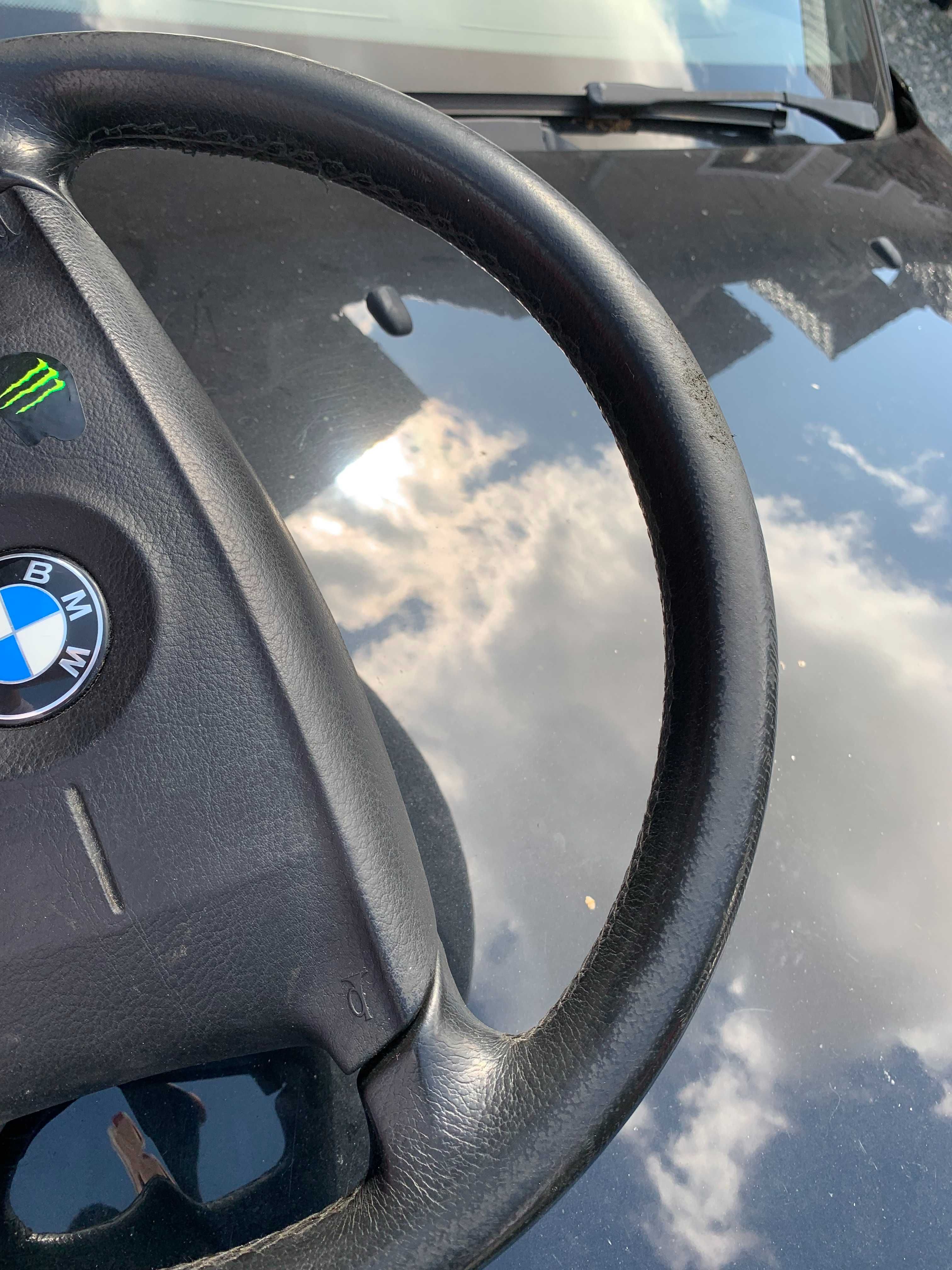 Bmw 3 e46 sedan kombi kierownica kompletna skóra