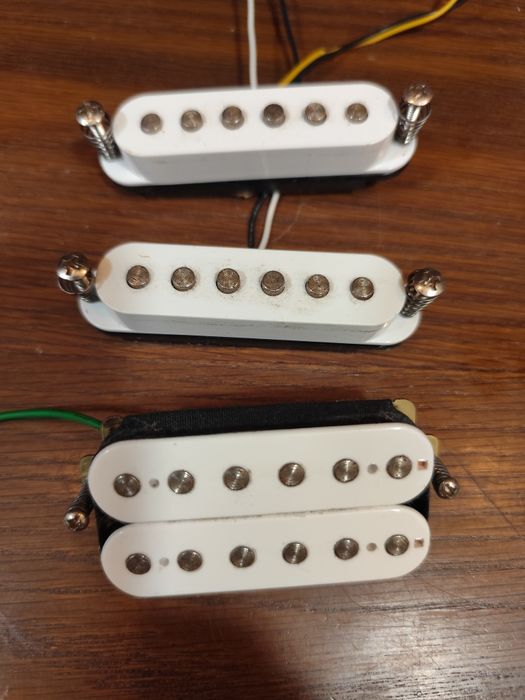 Captação fender squier HSS