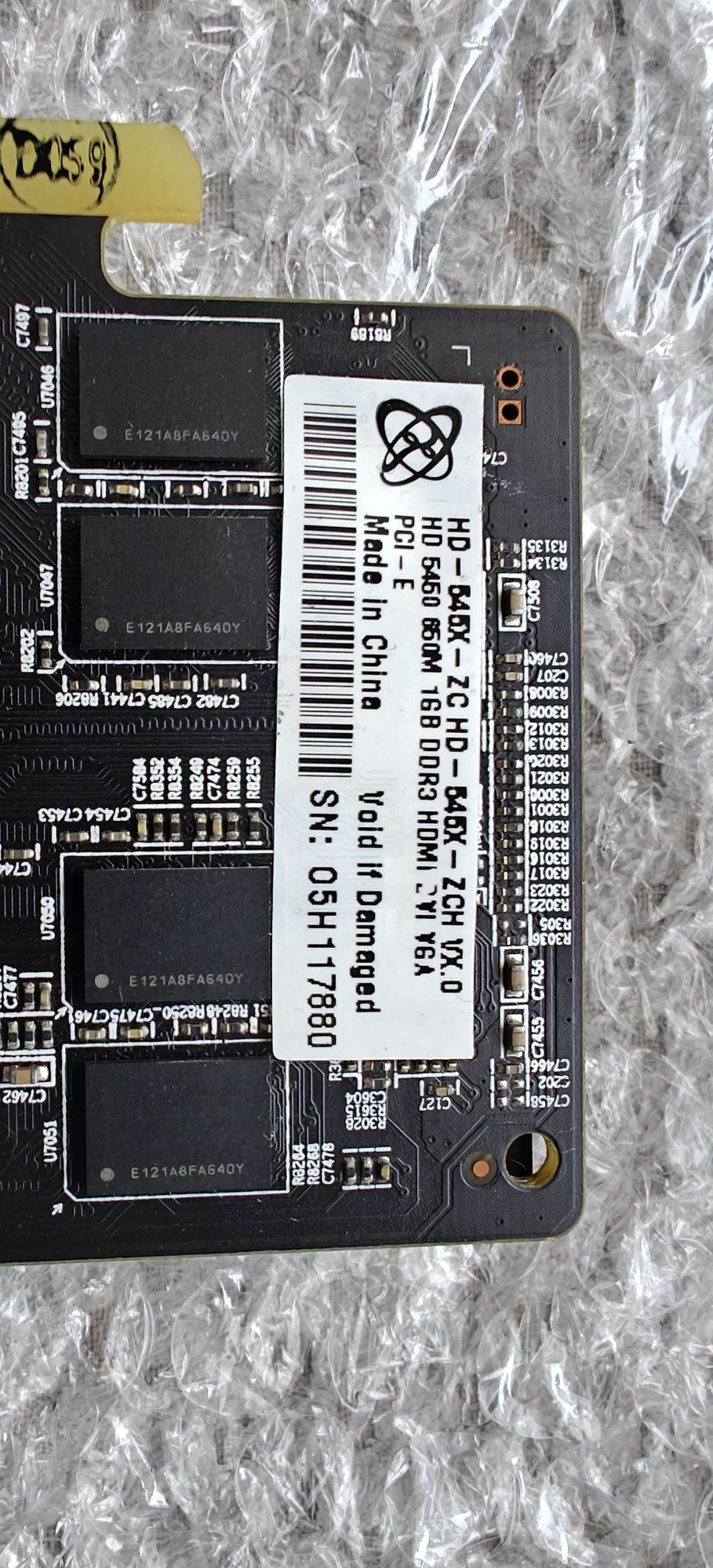 Nowa karta graficzna Radeon HD 5450, 1GB, DDR3, HDMI, DVI, VGA, PCI-E