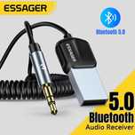 ESSAGER USB bluetooth 5.0 Transmiter samochodowy