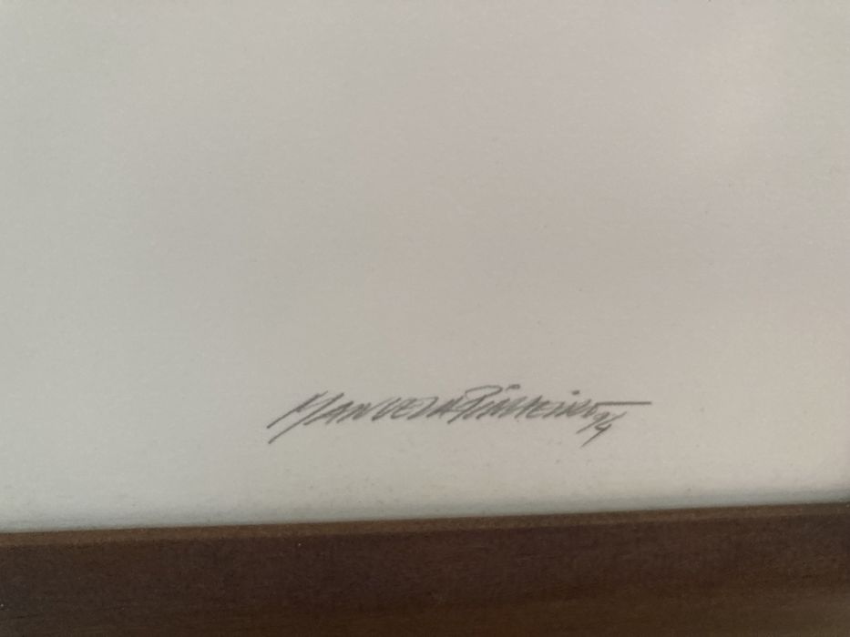 Serigrafia emoldurada