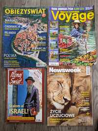 Newsweek 2017, Poznaj Świat 2010, Voyage 2009, obieżyświat 2008