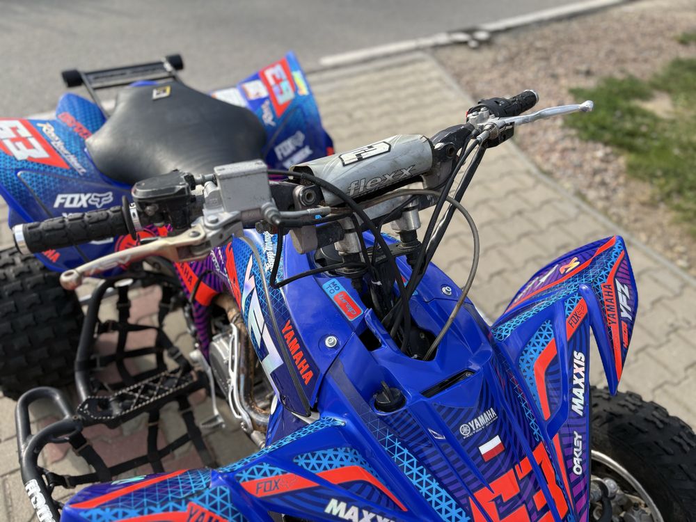 Yamaha raptor 450r Houser zamiana cross