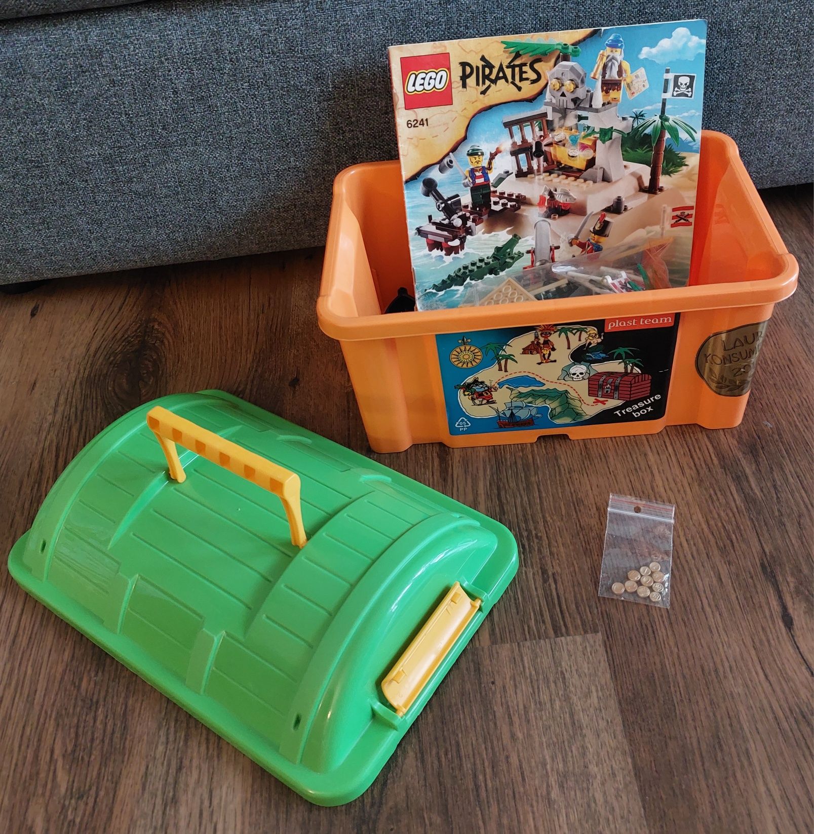 Lego 6241 Pirates Loot Island 5-12 bdb Wyspa łupów