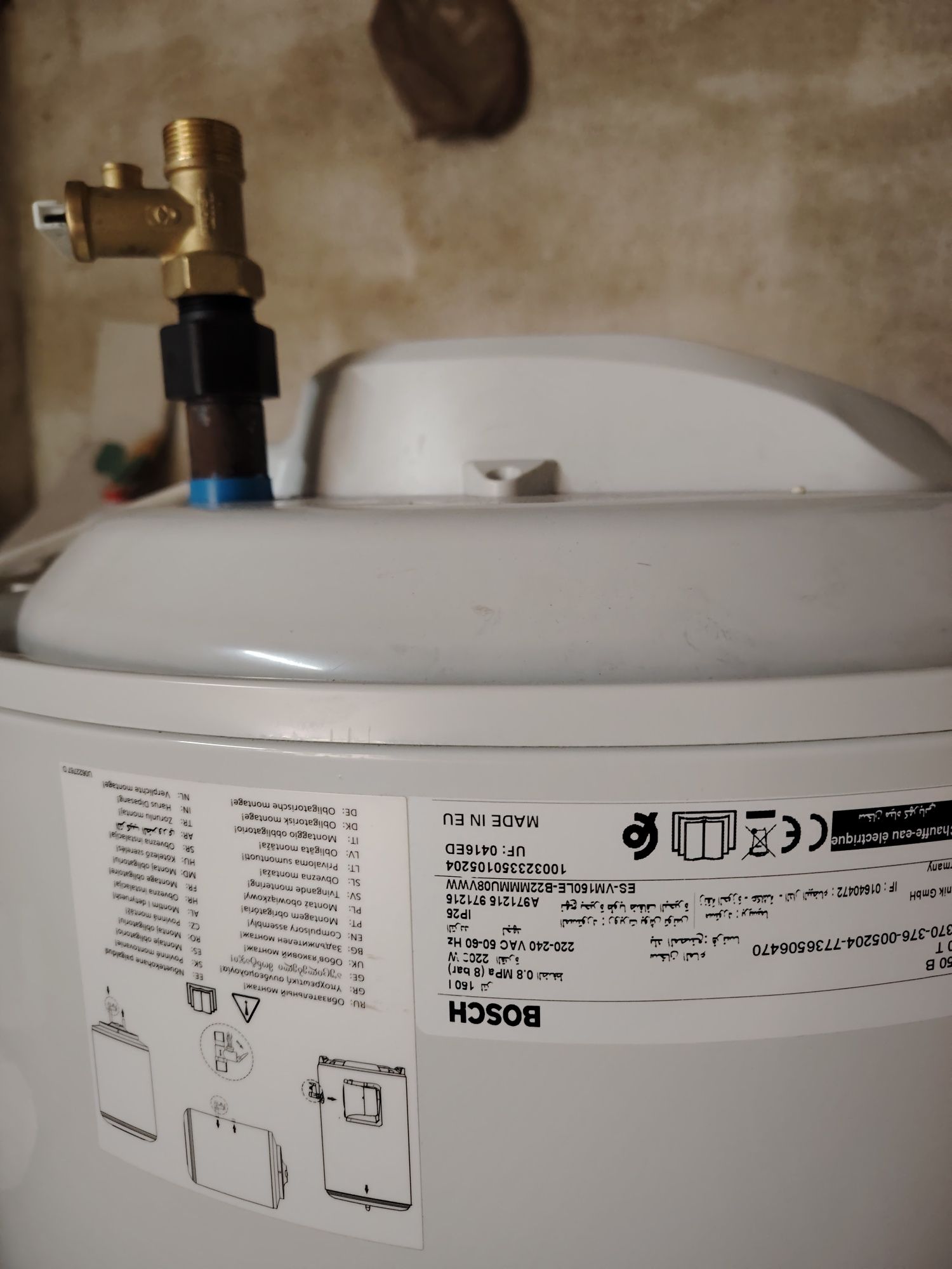 Termoacumulador 150 l e 100 l