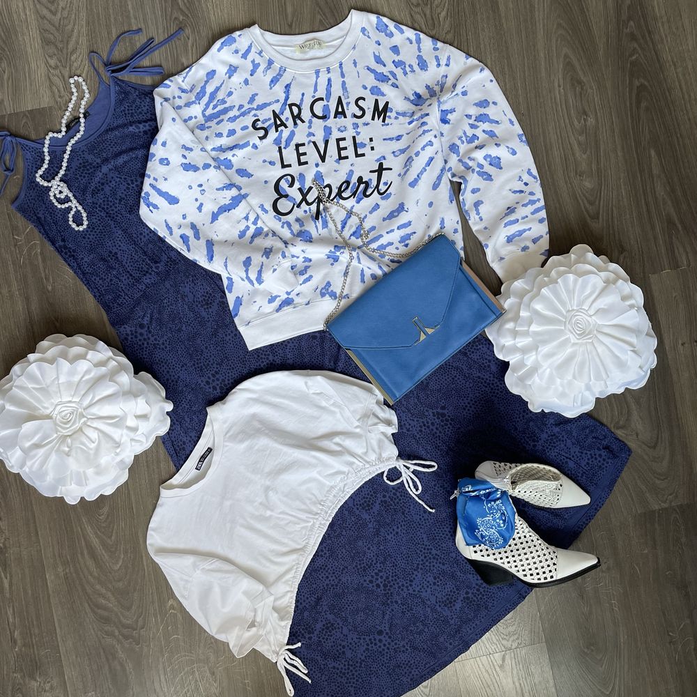 Одяг жіночий р. S/M Forever21 Calvin Klein світшот сукня шорти боді