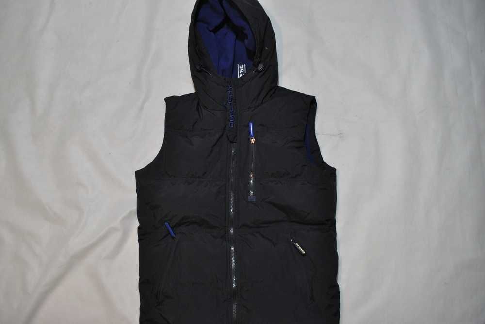 SUPERDRY S męska kamizelka ocieplana z kapturem Japan styl sz1v