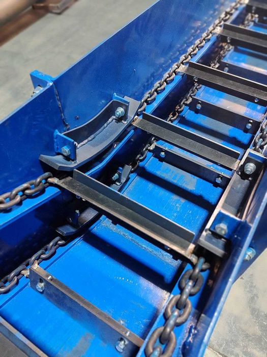 Скребковий, ланцюговий транспортер, цепной конвейер