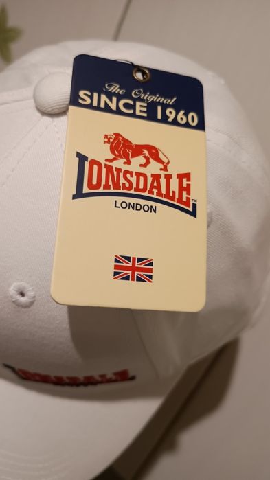 Lonsdale  NOWA czapka z daszkiem, Uniseks, 100% Bawełna, Roz. S-L