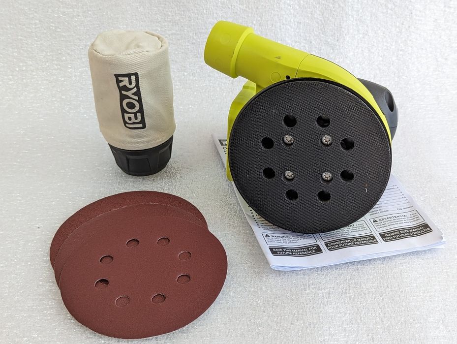 RYOBI ONE+ PCL406 18V Шліфмашина ексцентрикова акумуляторна