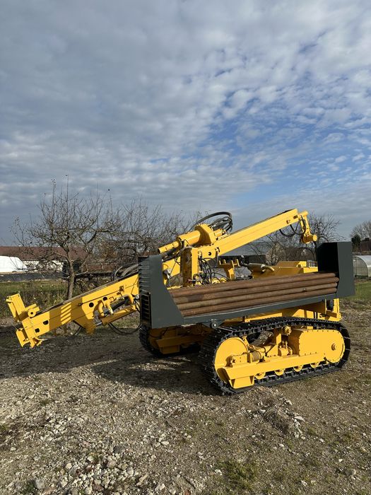 Wiertnica do studni i pomp ciepła