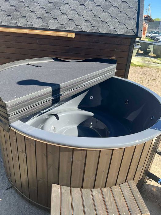 Чан на дровах. Купіль з підігрівом. Джакузі.