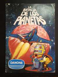 Caderneta completa La Batalla de los Planetas Danone