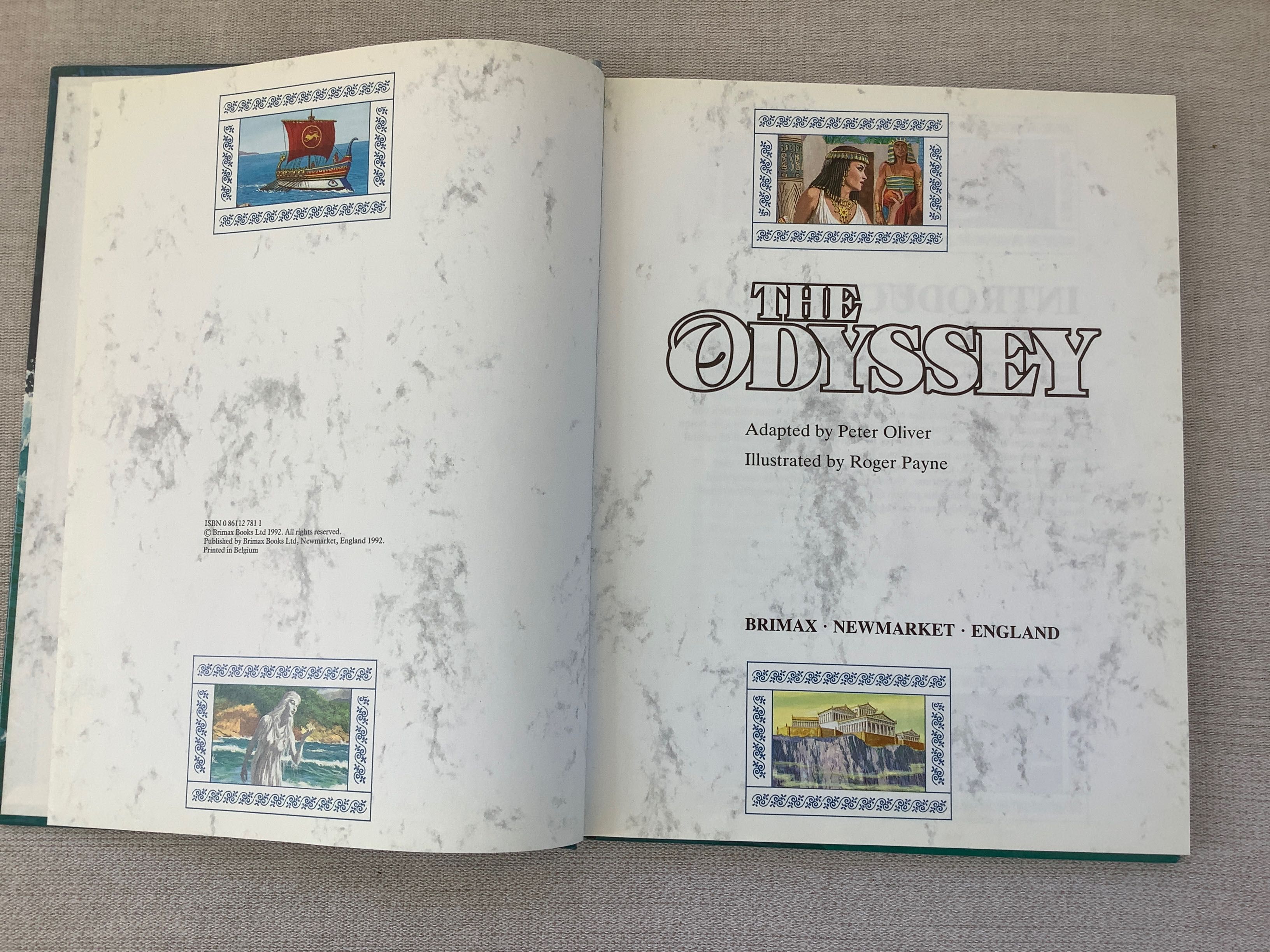 The Odyssey Книга английською мовою Міфи Давньої Греції