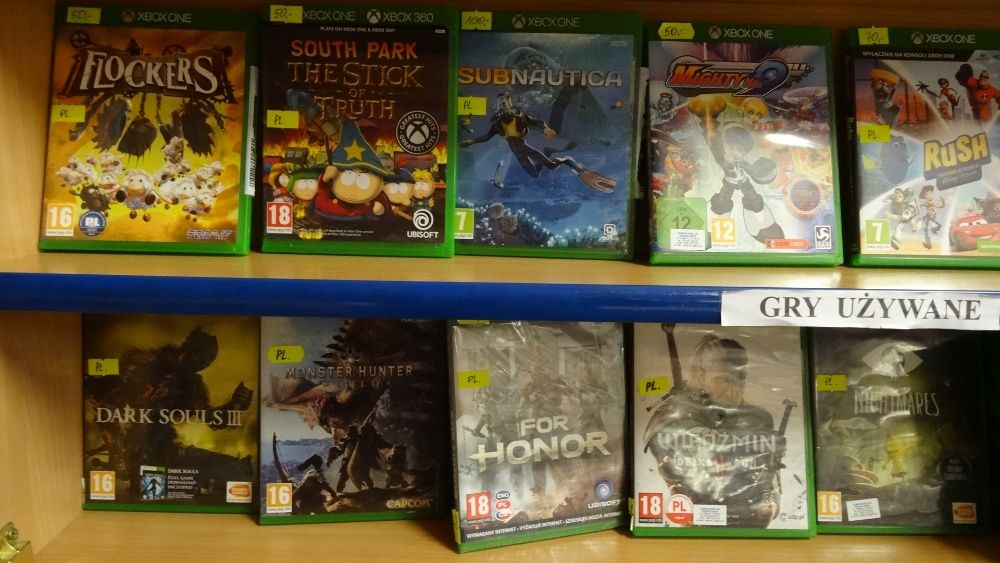 xbox one- gry do konsoli