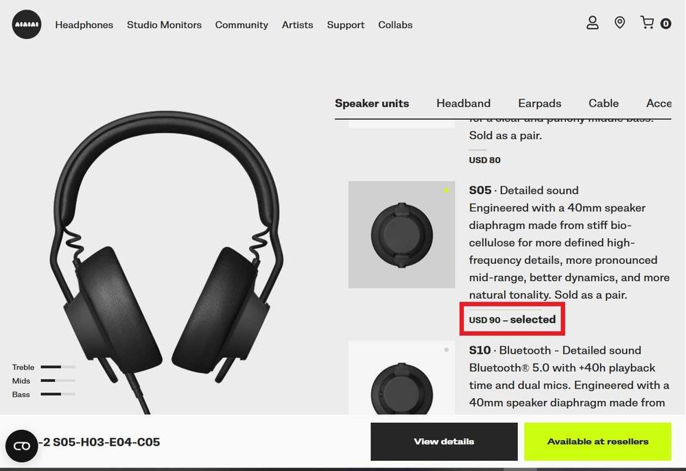 НОВI модульні навушники AIAIAI TMA-2 custom build