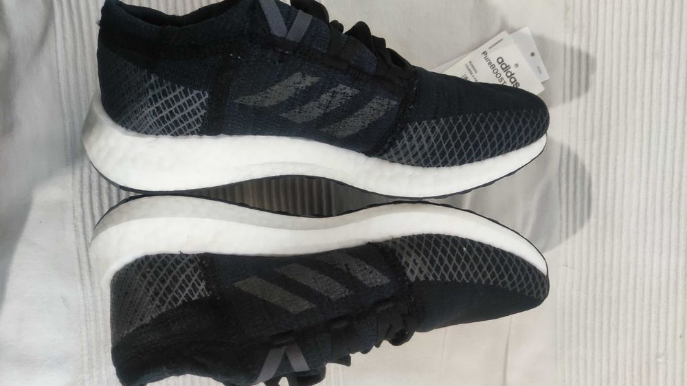 Nie używane Adidas pure boost go czarne 37.5  Czarny