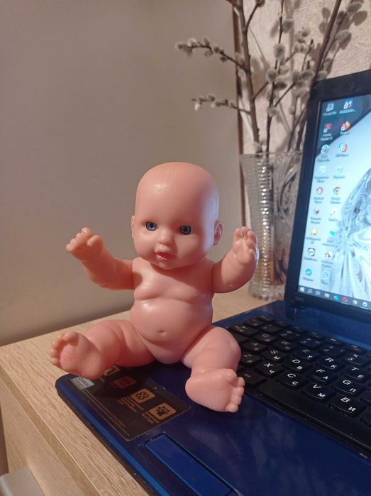 20 см резиновый пупс в состоянии нового кукла игрушка для купания