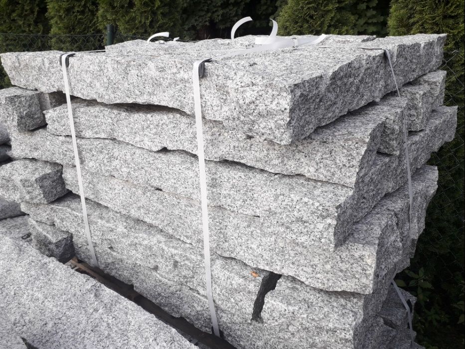 Opornik Obrzeże Krawężnik Granitowy Kamień Kora