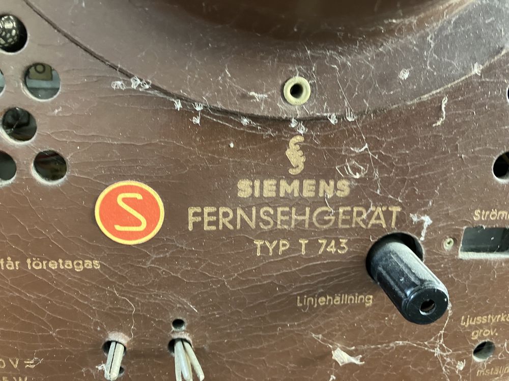 Tewizor Siemens Fernsehgerat T743