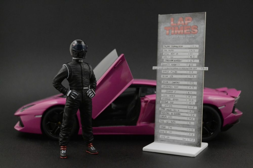The STIG czarny Figurka 1:18 GT-Spirit Ford GT GT40 BBR RARE