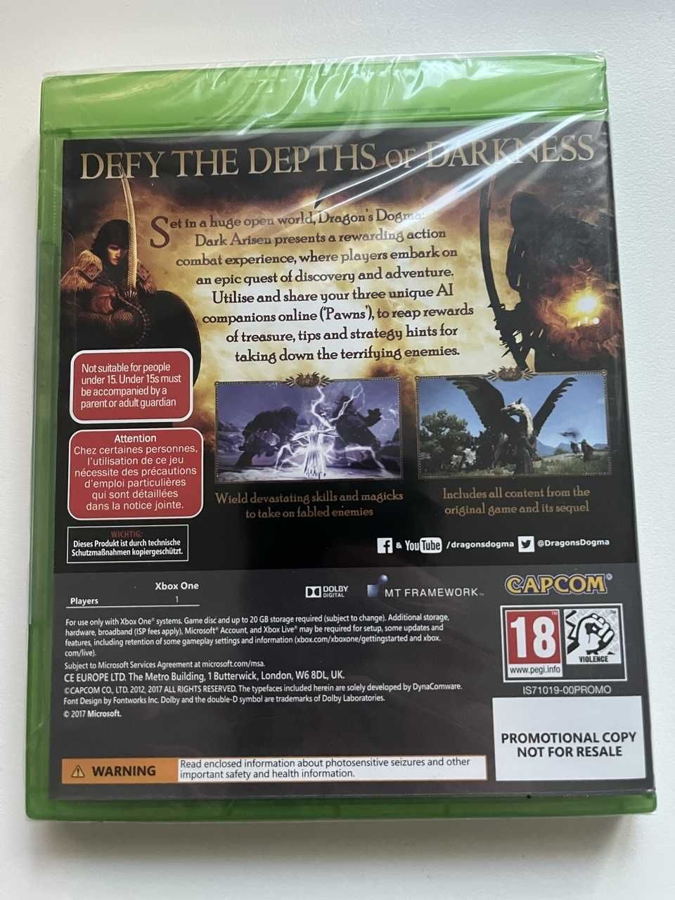 Dragon’s Dogma Dark Arisen xbox one