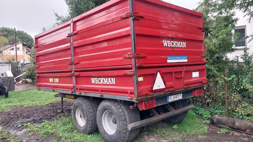 Przyczepa wywrotka 12t tandem