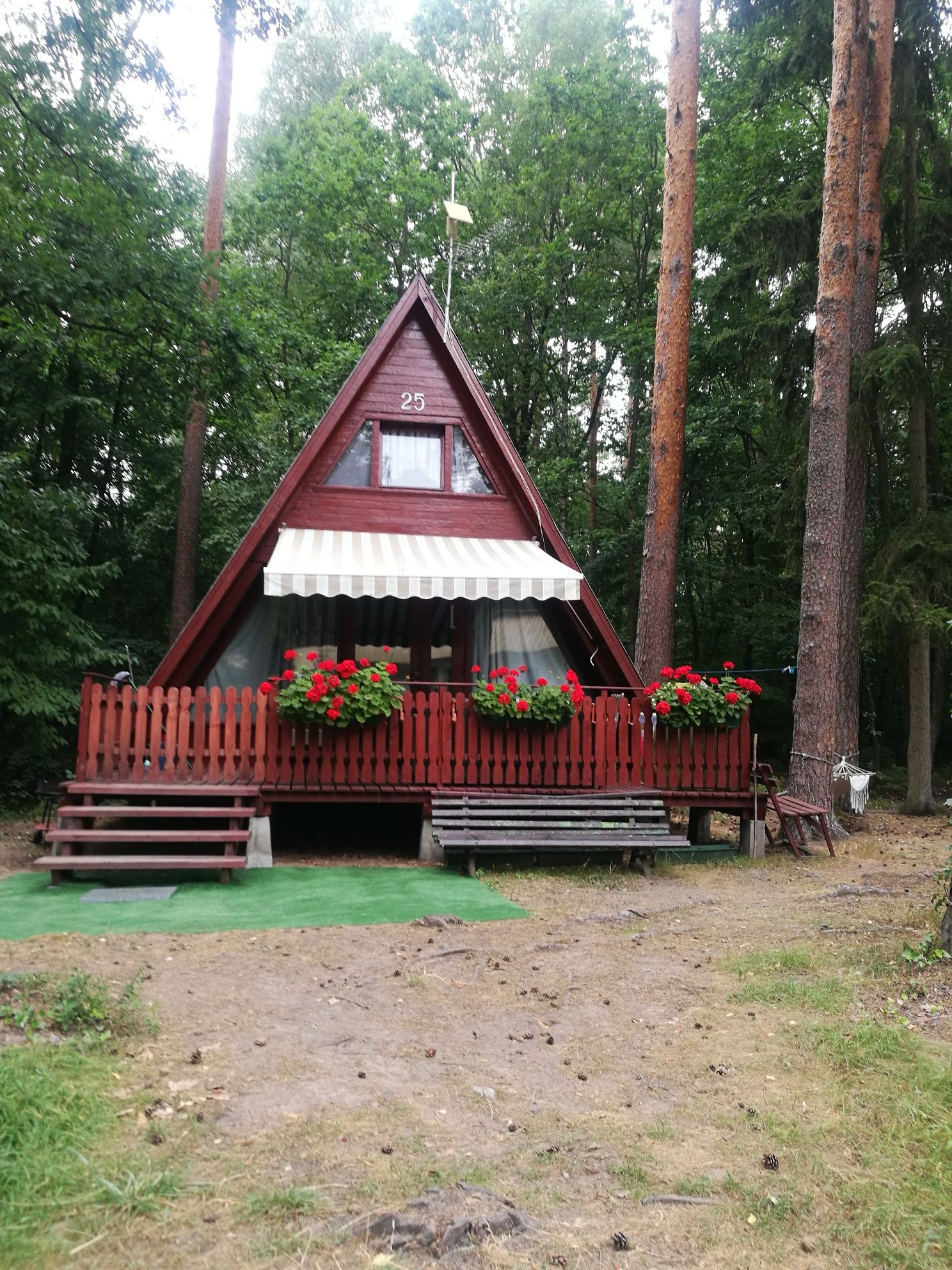 Domek letniskowy nad Zalewem Koronowskim w Borach Tucholskich