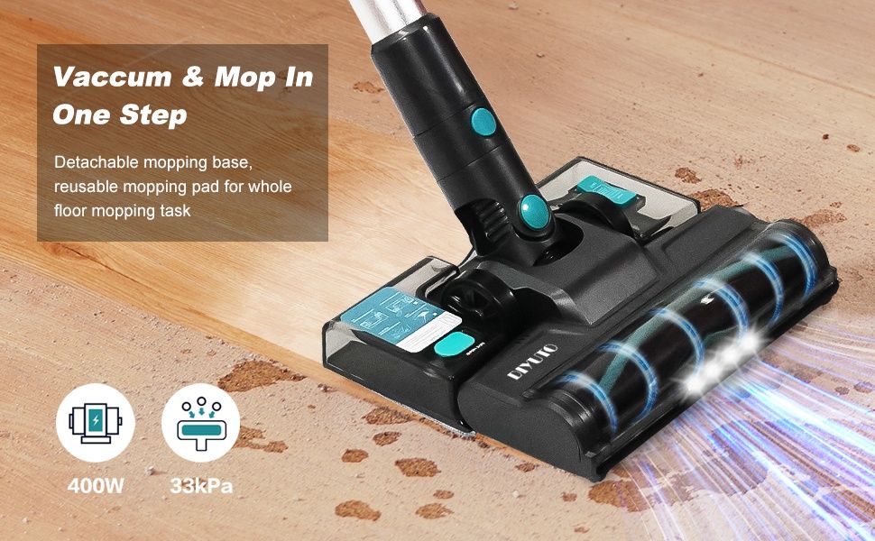 Акумуляторний пилосос з миючию насадкою