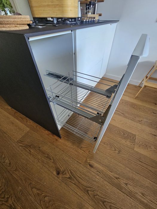 Cargo kargo kosz 40cm.  + prowadnice klik 2 sztuki