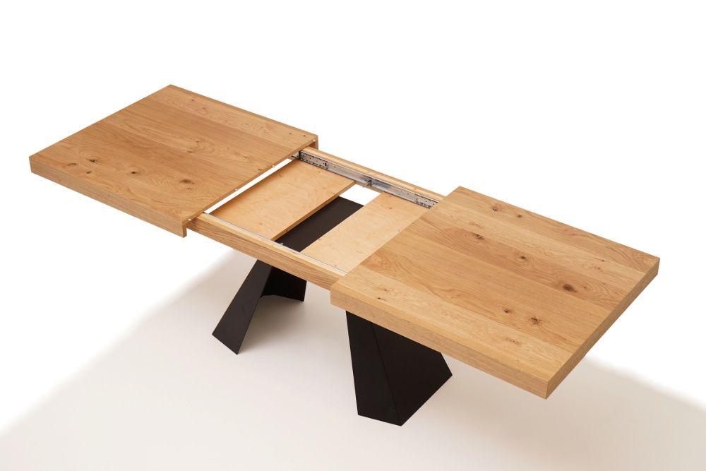 Nowoczesny Stół Rozkładany 140 x 90 Noga Stal