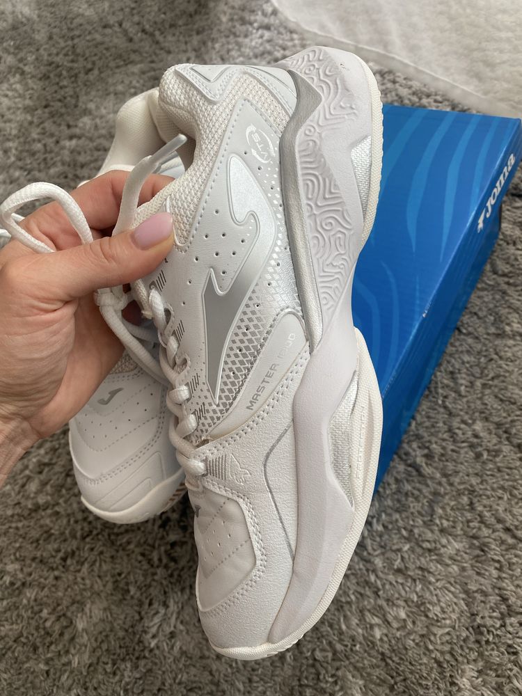 Damskie buty do tenisa rozm 38  Joma Master 1000 Lady 2402 White