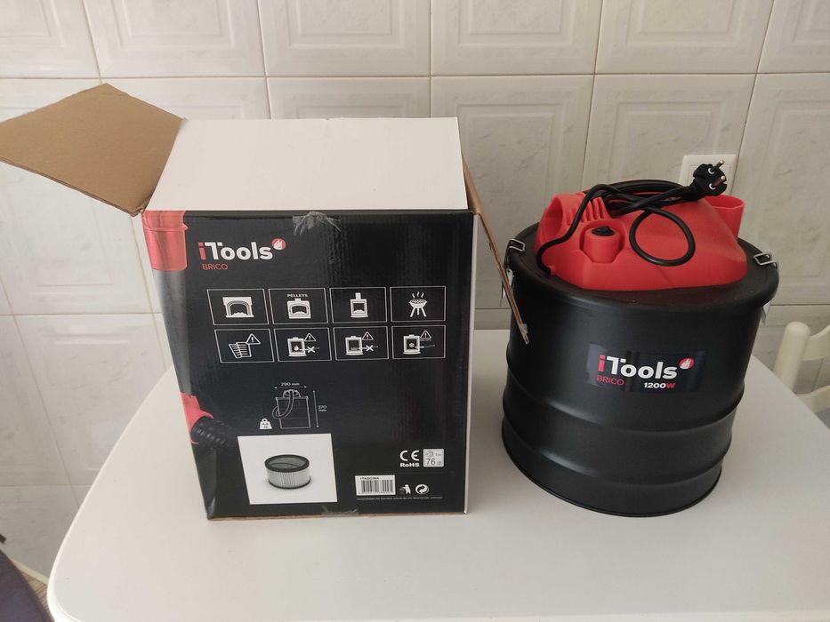 Aspirador de cinzas 1200w