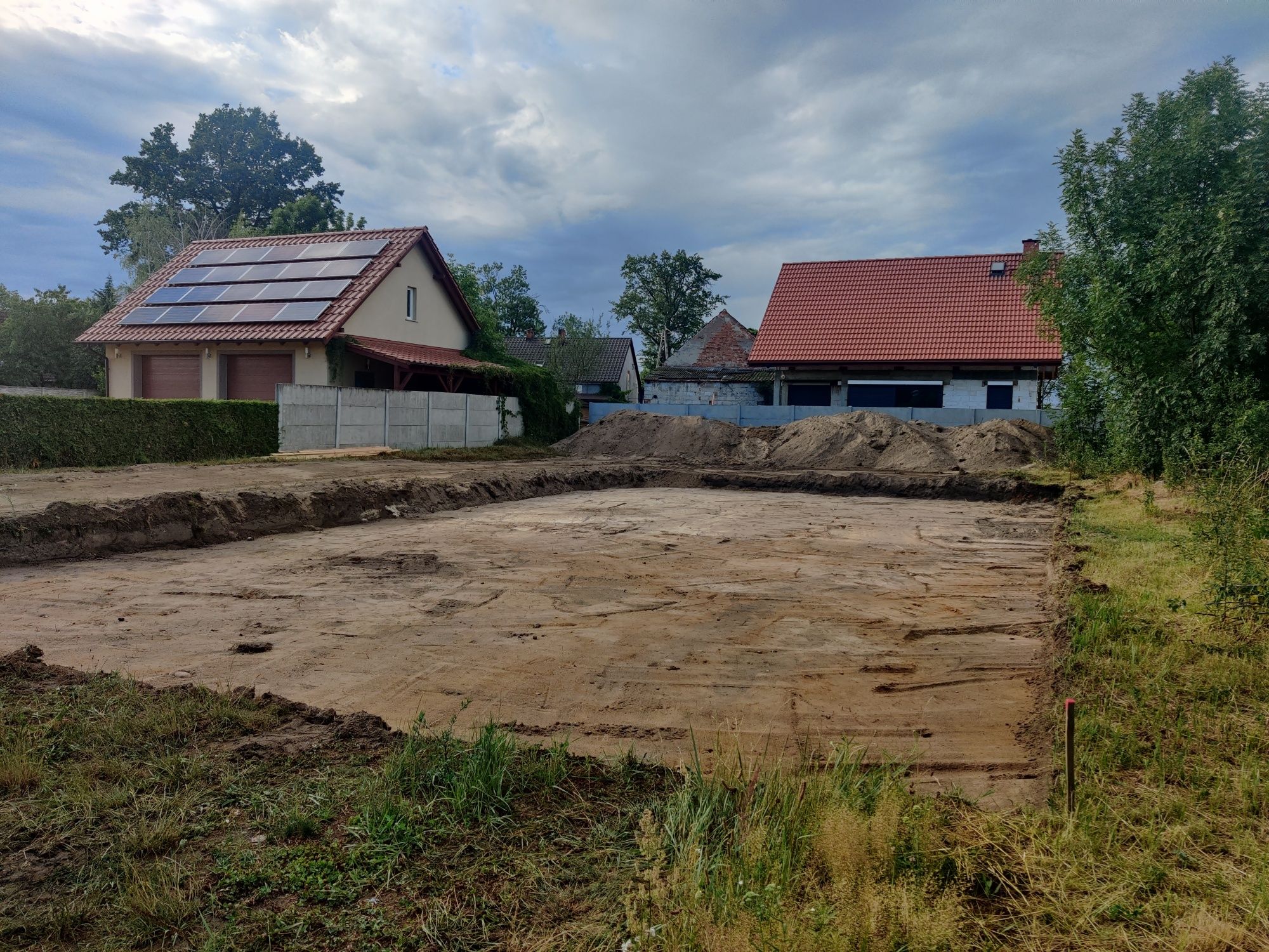Usługi koparko-ładowarką