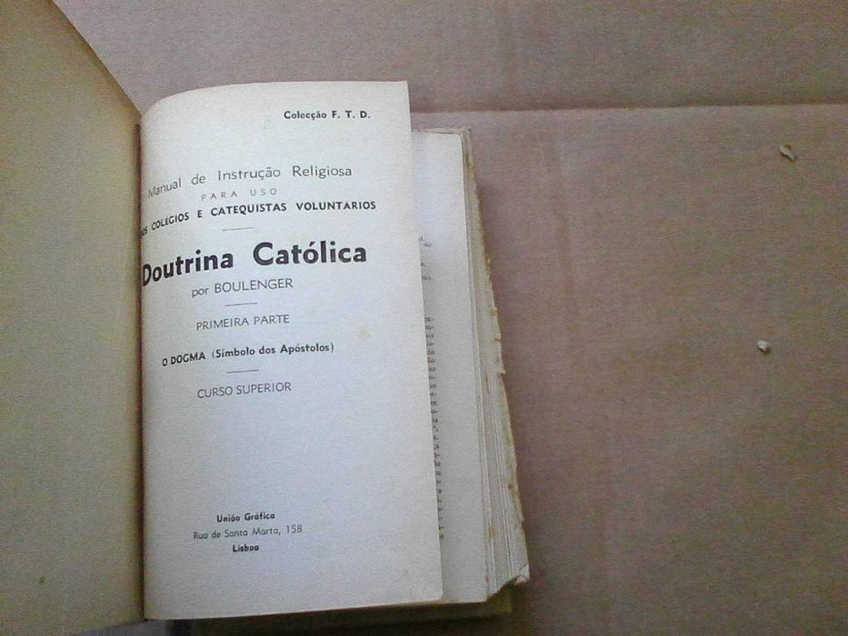 Doutrina Católica - Três partes / volumes