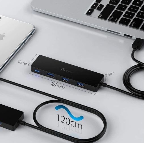aceele hub usb, rozdzielacz usb 3.0 vv