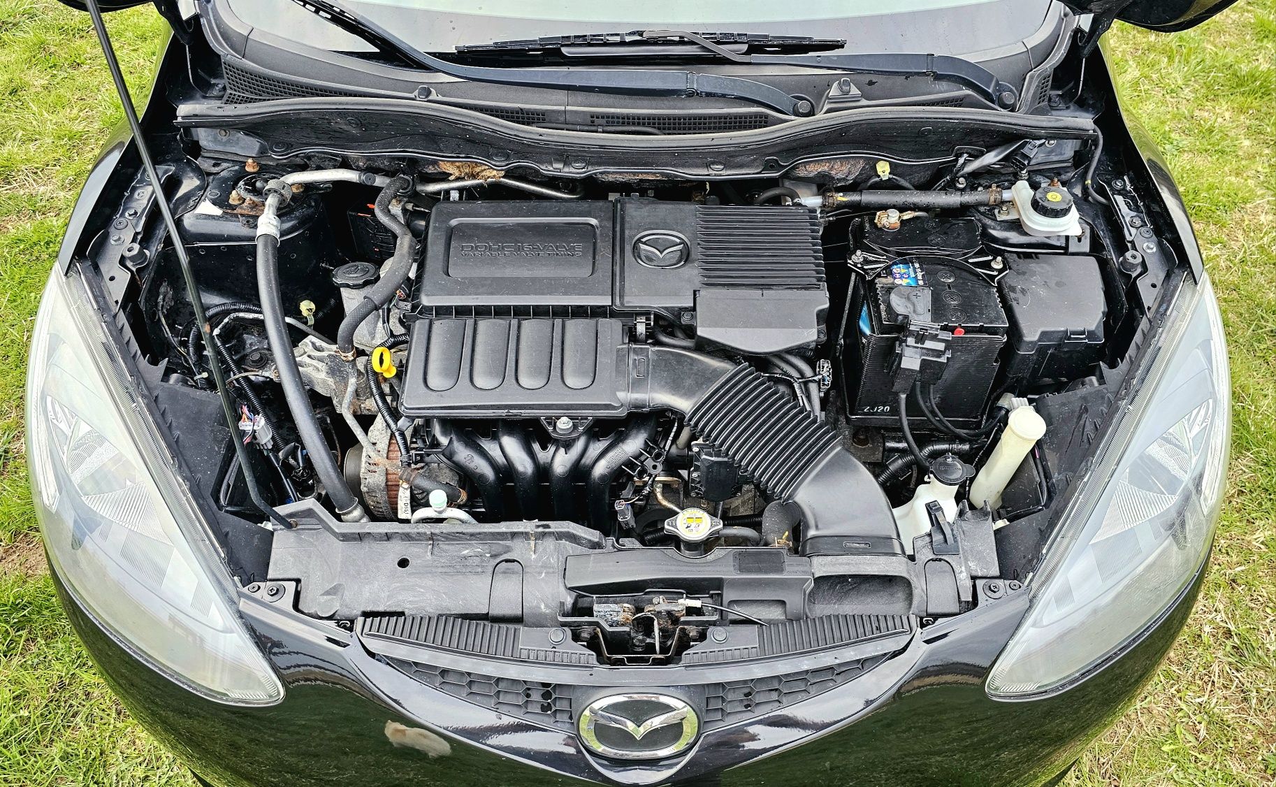 Mazda 2 II 1.3 2008, przegląd na rok! Super stan