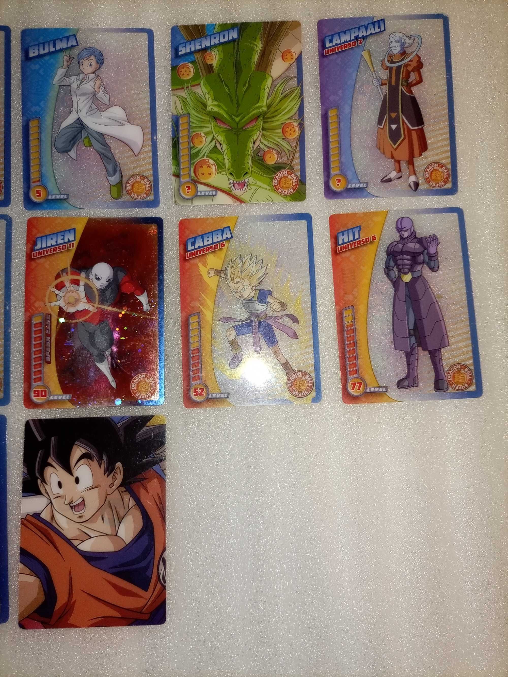 Cartas Dragon Ball Super