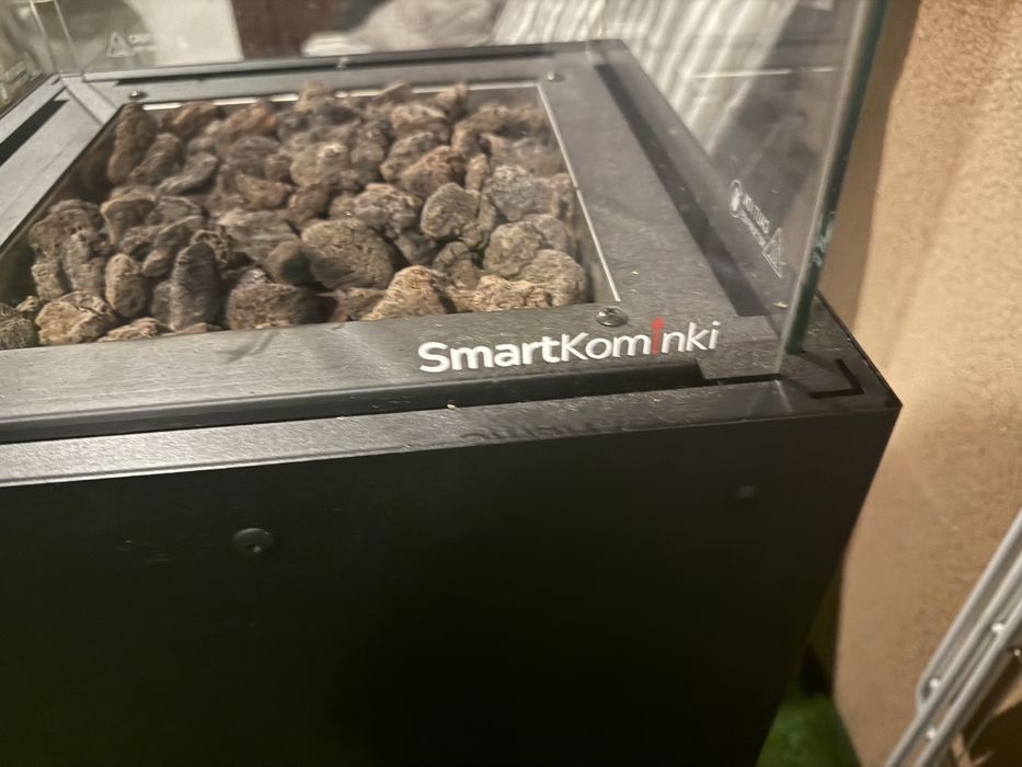 Kominek ogrzewacz ogrodowy stojacy gazowy smartkominki