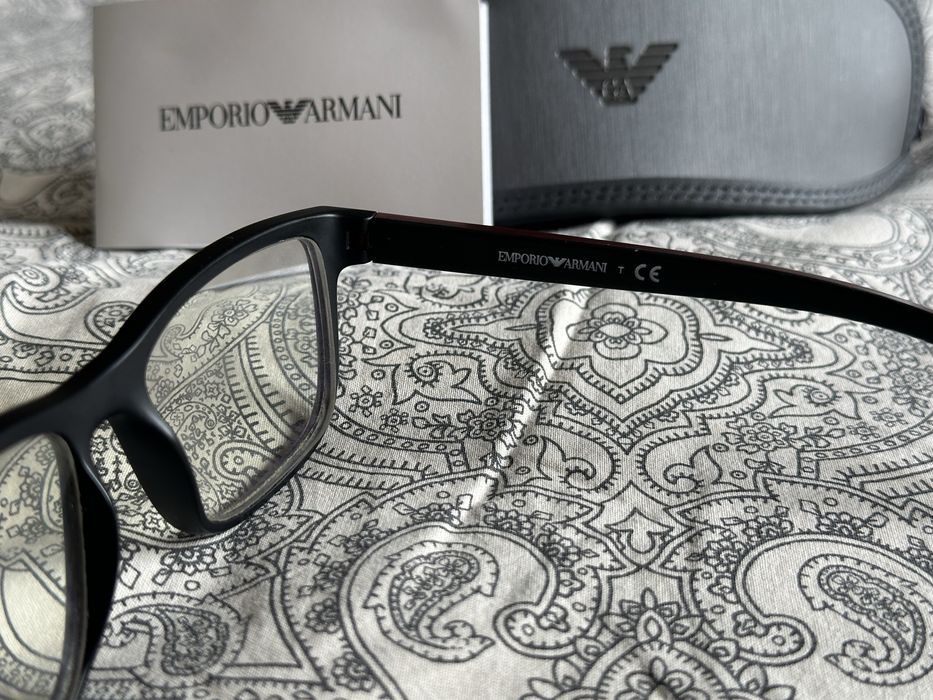 Oprawki korekcyjne okulary emporio armani