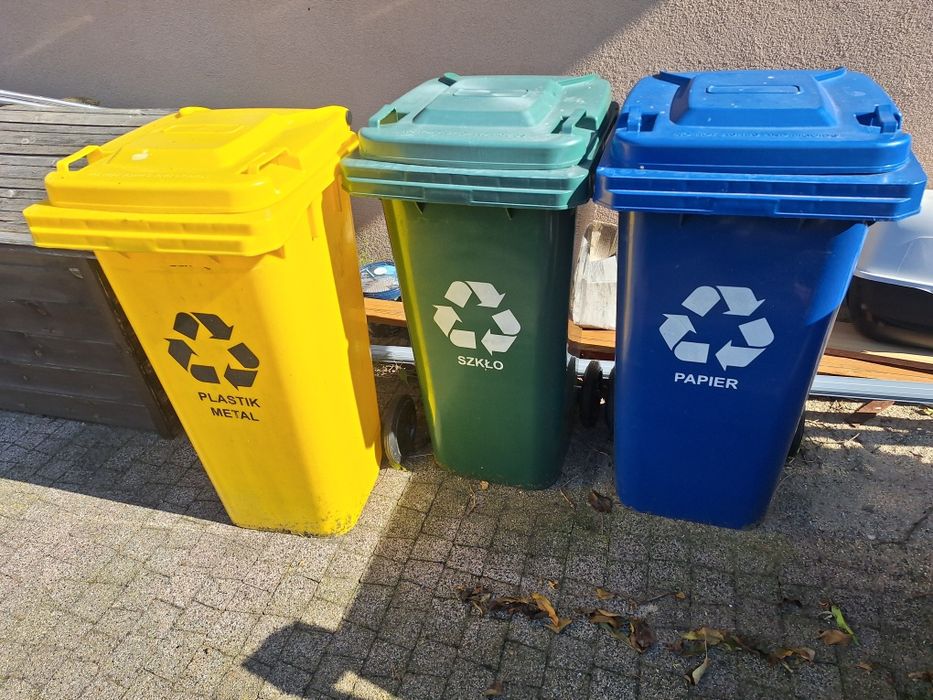 Kosz na śmieci 3 sztuki