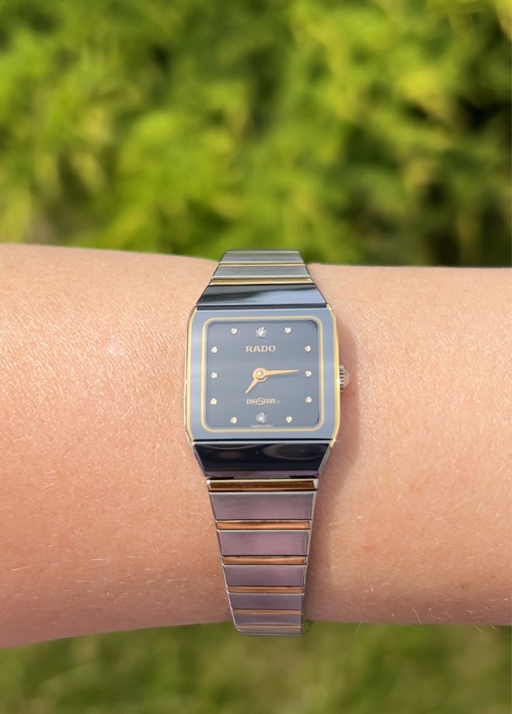 Годинник Rado Diastar 12 діамантів вінтаж